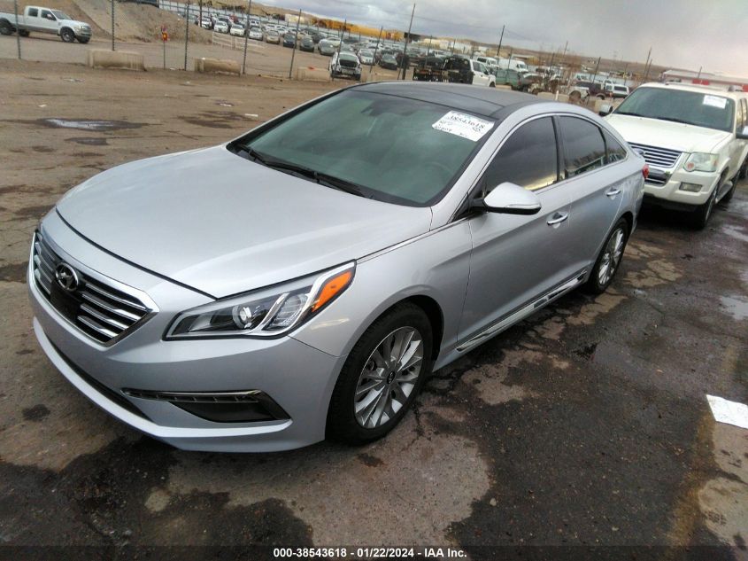 2015 HYUNDAI SONATA LIMITED - 5NPE34AF6FH186498