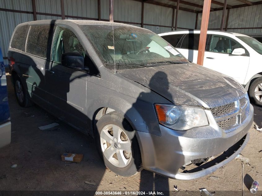2013 DODGE GRAND CARAVAN SE - 2C4RDGBG9DR618816