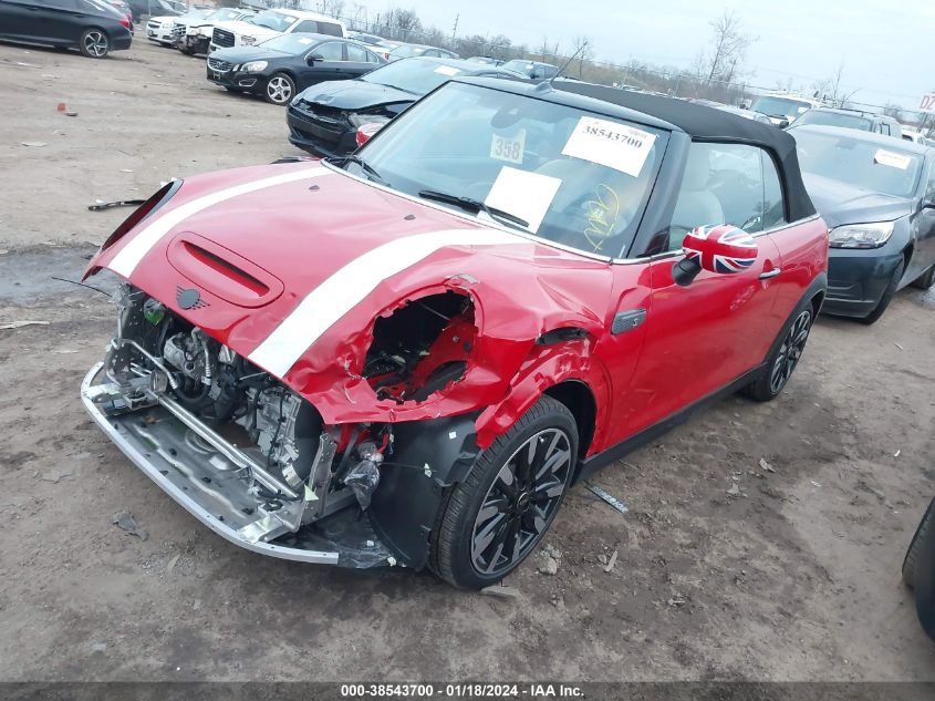 2023 MINI CONVERTIBLE COOPER S WMW43DL07P3R21360