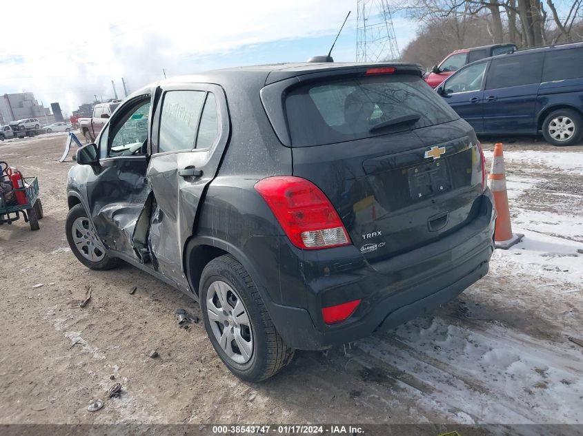 2018 CHEVROLET TRAX LS - 3GNCJKSB2JL258097