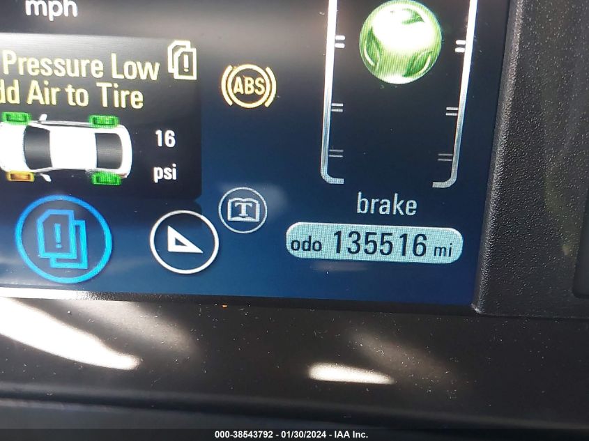 2013 CHEVROLET VOLT - 1G1RF6E4XDU105382