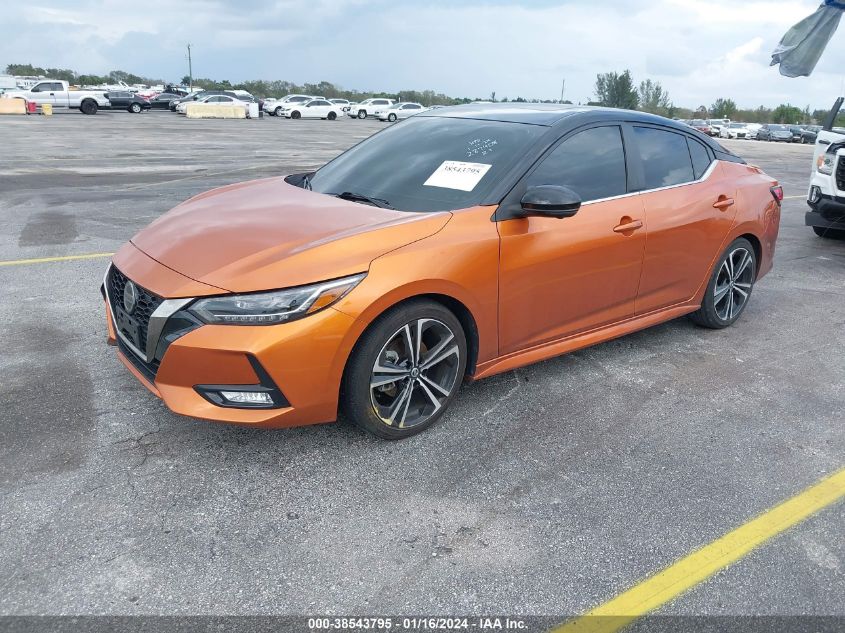 2021 NISSAN SENTRA SR XTRONIC CVT - 3N1AB8DV4MY287408