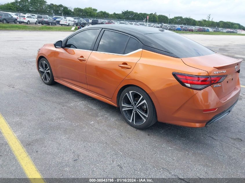 2021 NISSAN SENTRA SR XTRONIC CVT - 3N1AB8DV4MY287408