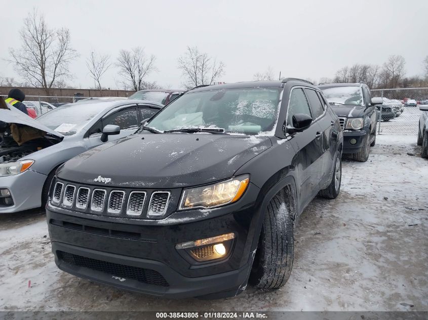 2020 JEEP COMPASS LATITUDE FWD - 3C4NJCBBXLT166293