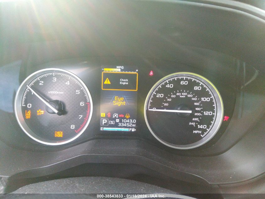 2019 SUBARU FORESTER PREMIUM - JF2SKAEC3KH507105