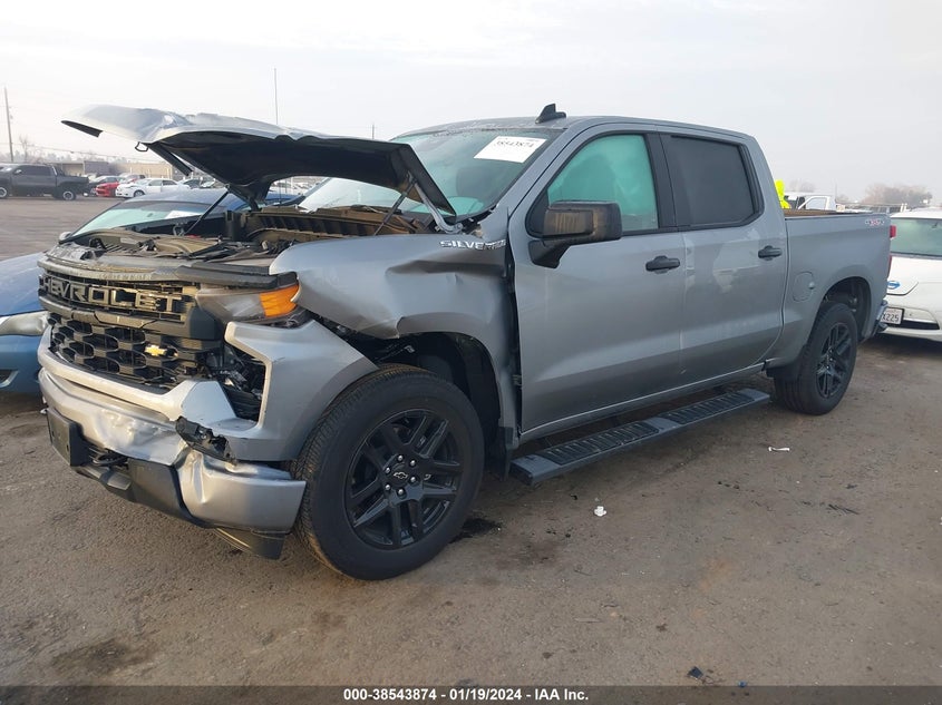 2023 CHEVROLET SILVERADO 1500 2.7L I-4 DI, DOHC, V(VIN: 3GCPDBEK0PG274006