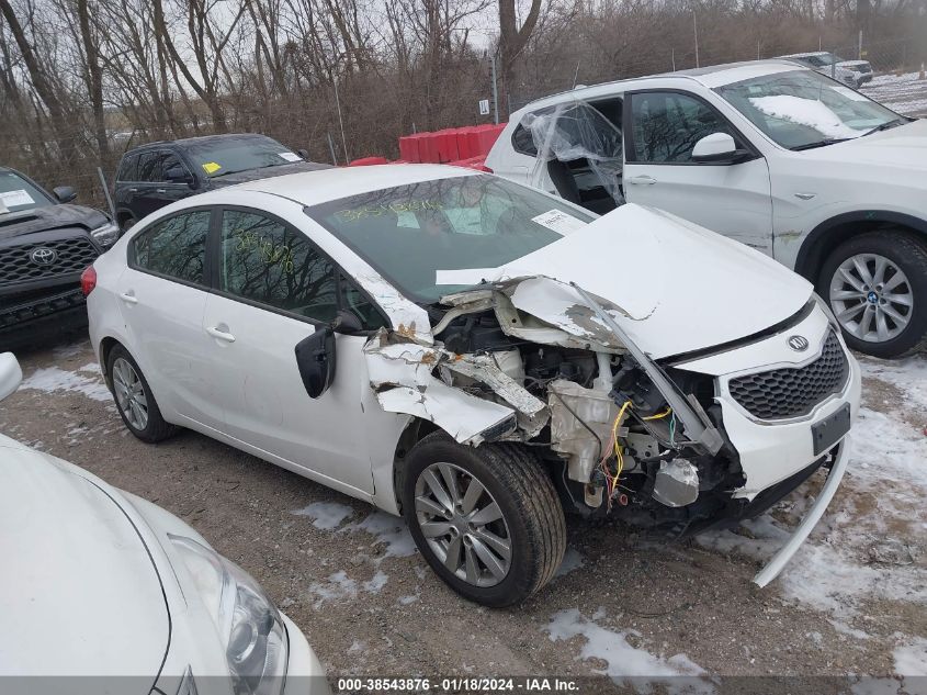2015 KIA FORTE LX - KNAFX4A60F5382507