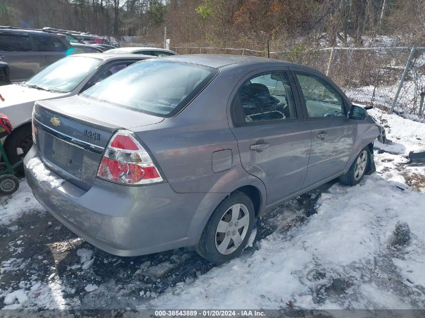 KL1TD5DE0BB186397 | 2011 CHEVROLET AVEO