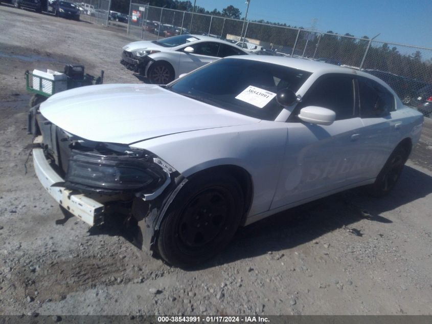 2021 DODGE CHARGER POLICE RWD - 2C3CDXAT8MH526093