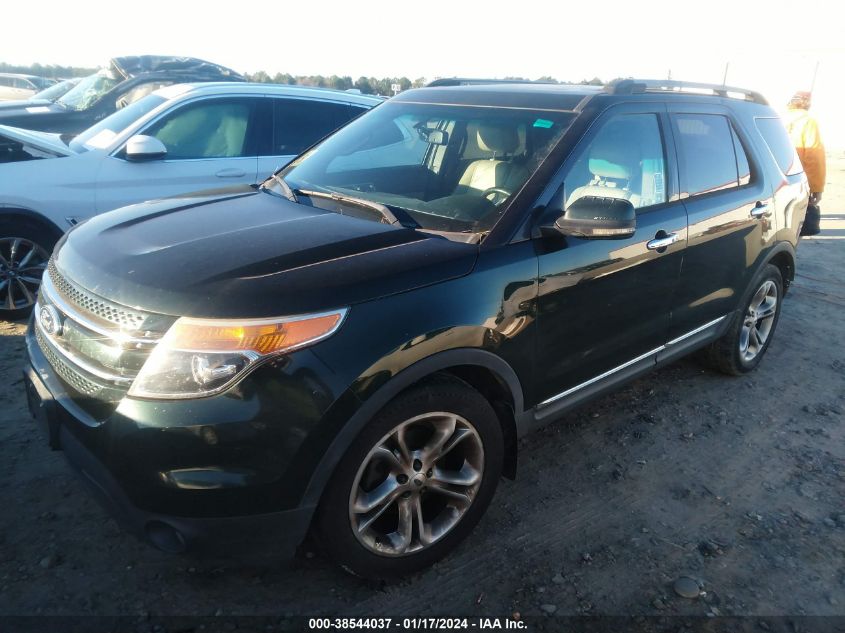 2013 FORD EXPLORER LIMITED - 1FM5K7F8XDGB07782