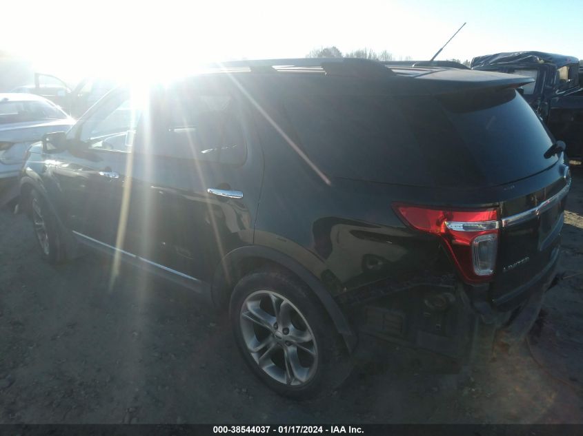 2013 FORD EXPLORER LIMITED - 1FM5K7F8XDGB07782