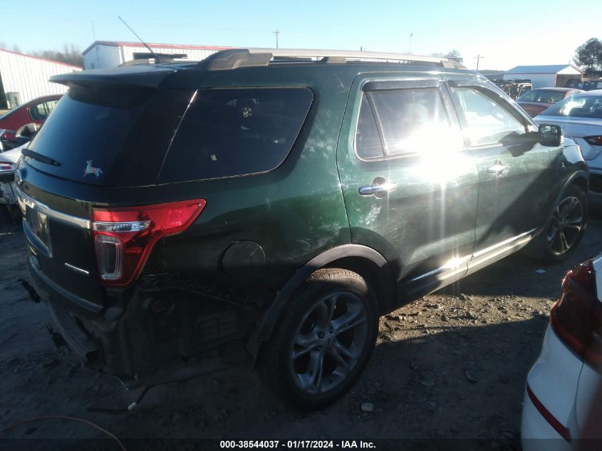 2013 FORD EXPLORER LIMITED - 1FM5K7F8XDGB07782