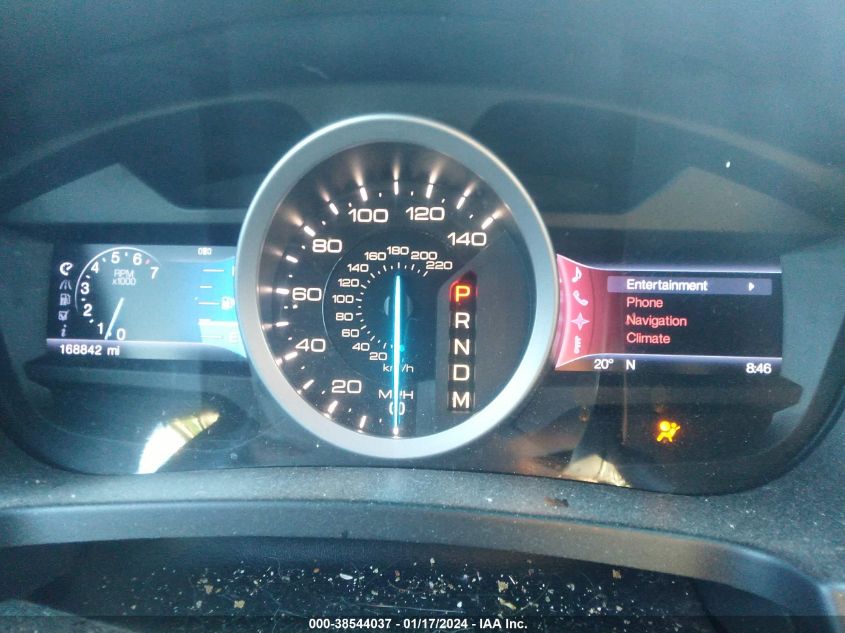 2013 FORD EXPLORER LIMITED - 1FM5K7F8XDGB07782