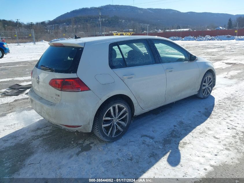 2015 VOLKSWAGEN GOLF TSI SE 4-DOOR - 3VW217AU6FM029571