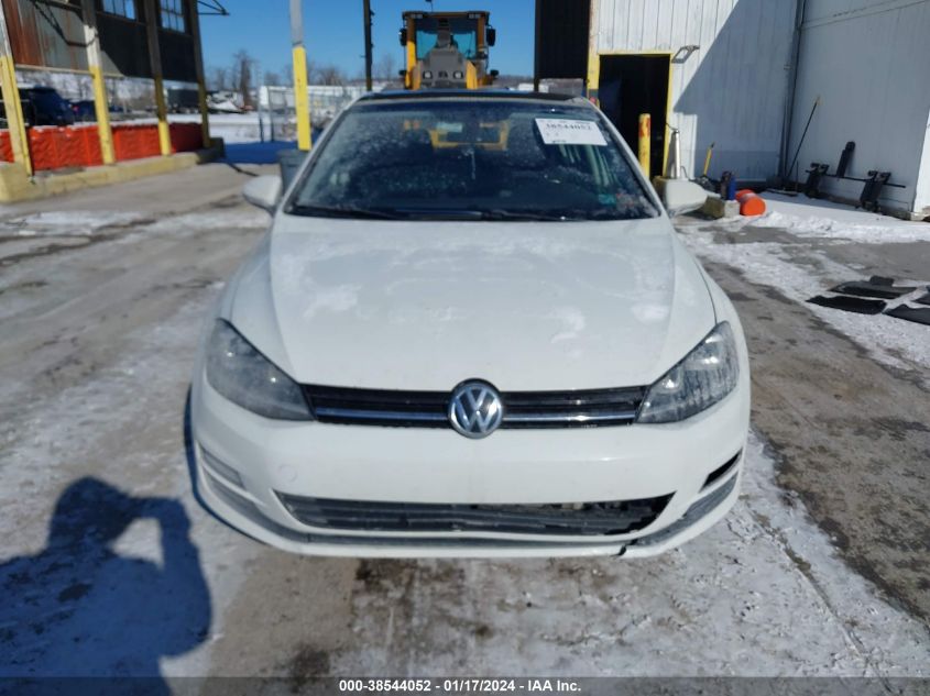 2015 VOLKSWAGEN GOLF TSI SE 4-DOOR - 3VW217AU6FM029571