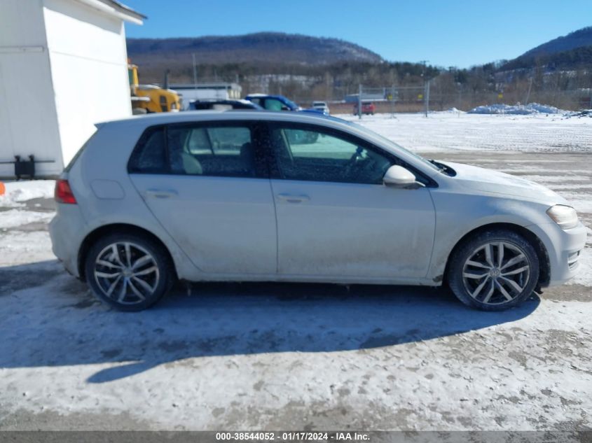 2015 VOLKSWAGEN GOLF TSI SE 4-DOOR - 3VW217AU6FM029571
