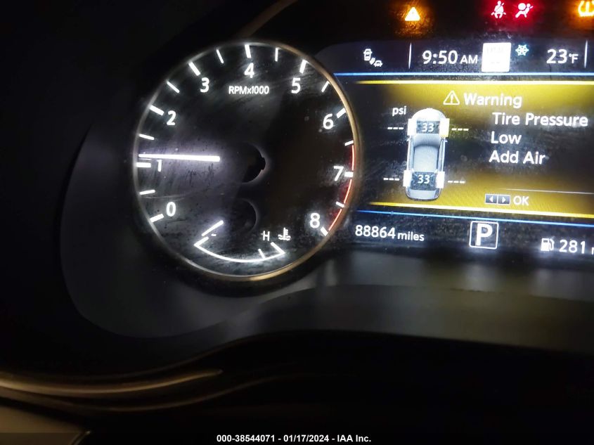 2020 NISSAN MAXIMA SL - 1N4AA6DV9LC368812