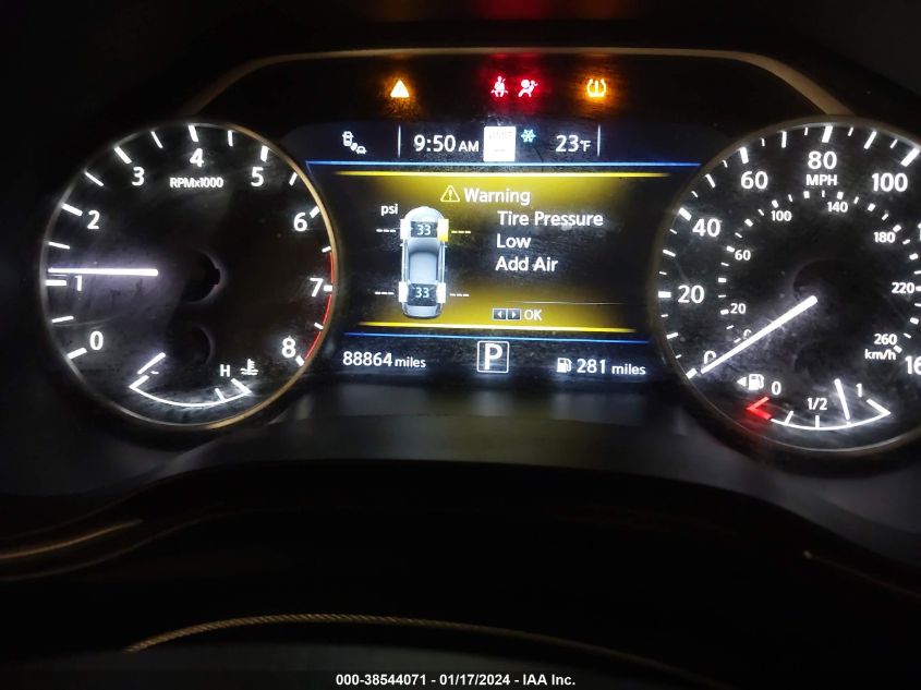 2020 NISSAN MAXIMA SL - 1N4AA6DV9LC368812