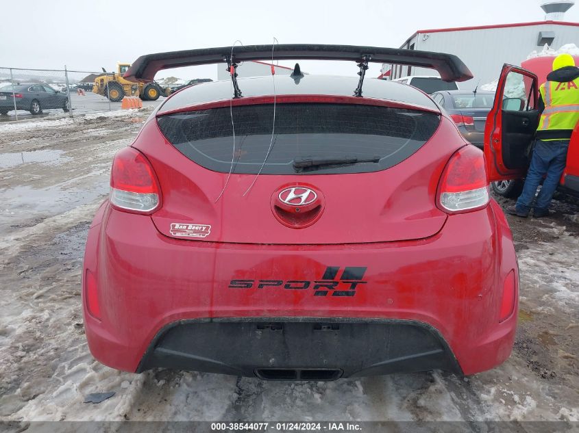2013 HYUNDAI VELOSTER - KMHTC6ADXDU104773