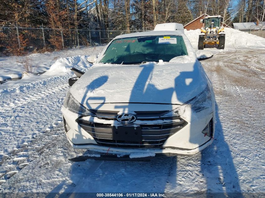 2019 HYUNDAI ELANTRA SEL - 5NPD84LF1KH420020