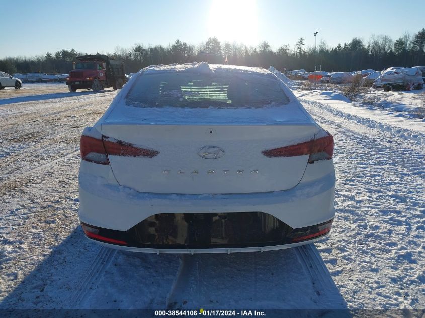 2019 HYUNDAI ELANTRA SEL - 5NPD84LF1KH420020