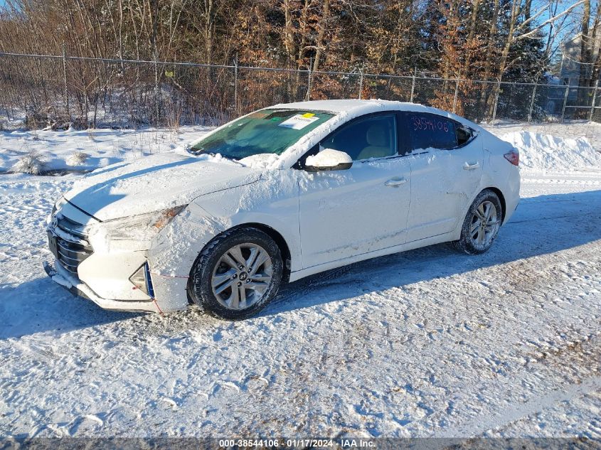 2019 HYUNDAI ELANTRA SEL - 5NPD84LF1KH420020