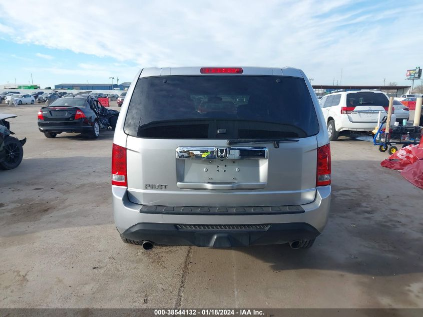 2013 HONDA PILOT EX - 5FNYF3H46DB045042