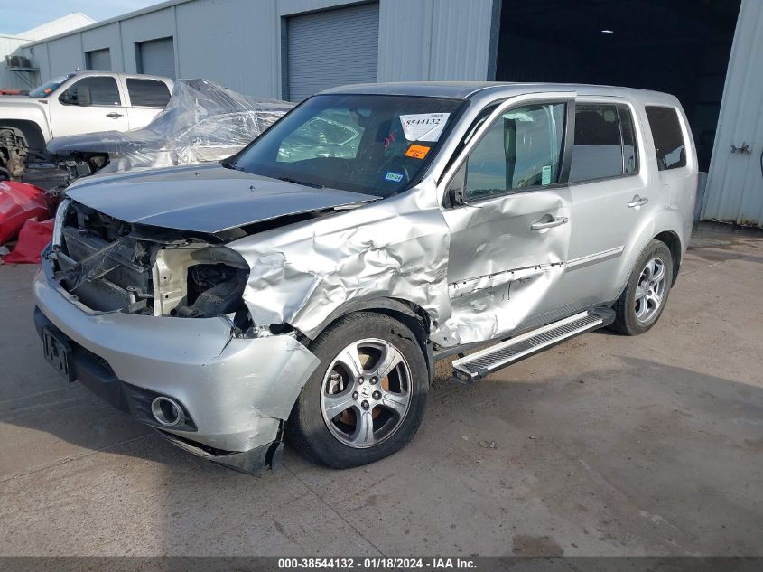 2013 HONDA PILOT EX - 5FNYF3H46DB045042