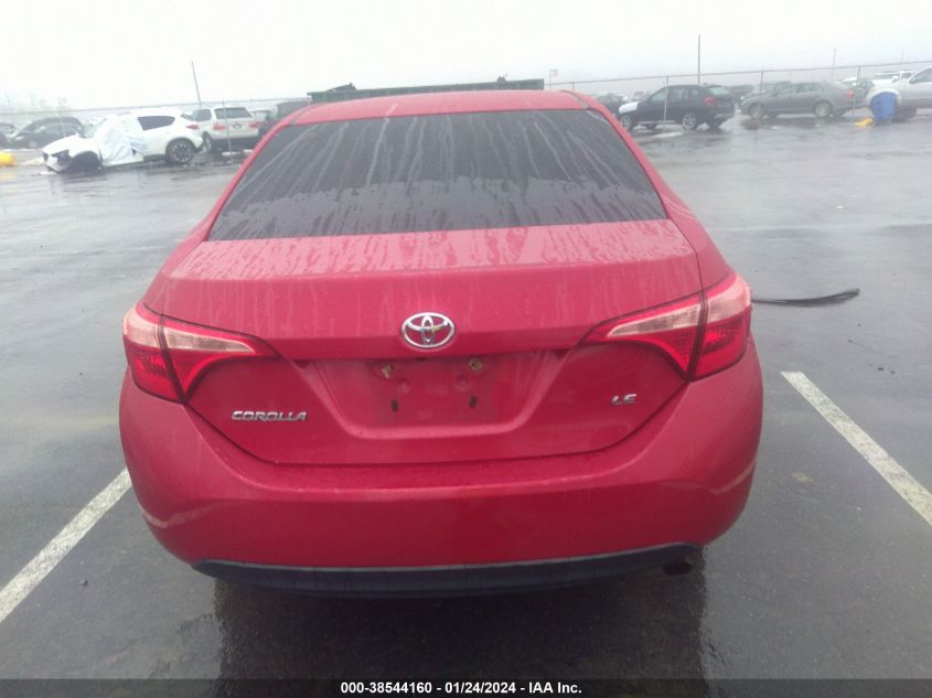 2018 TOYOTA COROLLA LE - 2T1BURHE5JC971861
