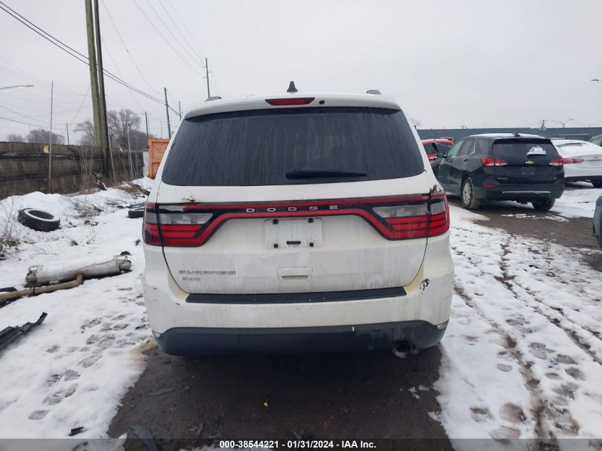 2016 DODGE DURANGO SXT - 1C4RDJAG5GC423081