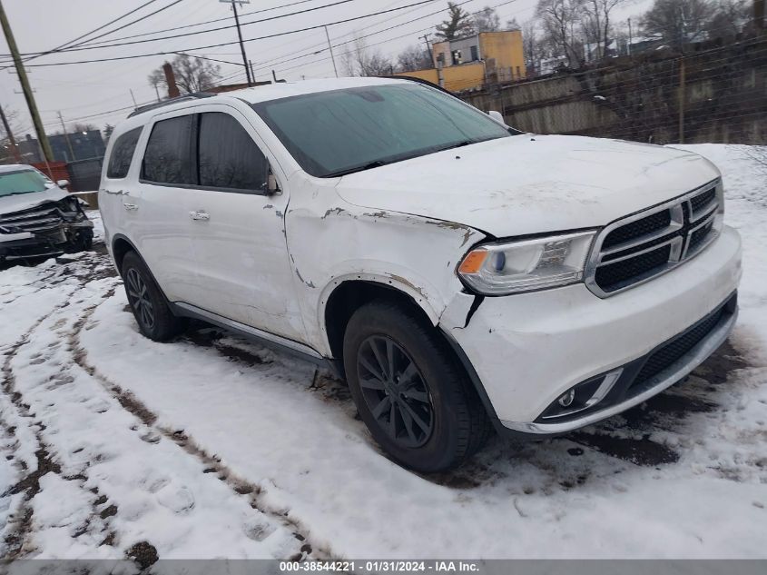 2016 DODGE DURANGO SXT - 1C4RDJAG5GC423081