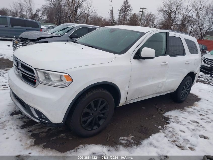 2016 DODGE DURANGO SXT - 1C4RDJAG5GC423081