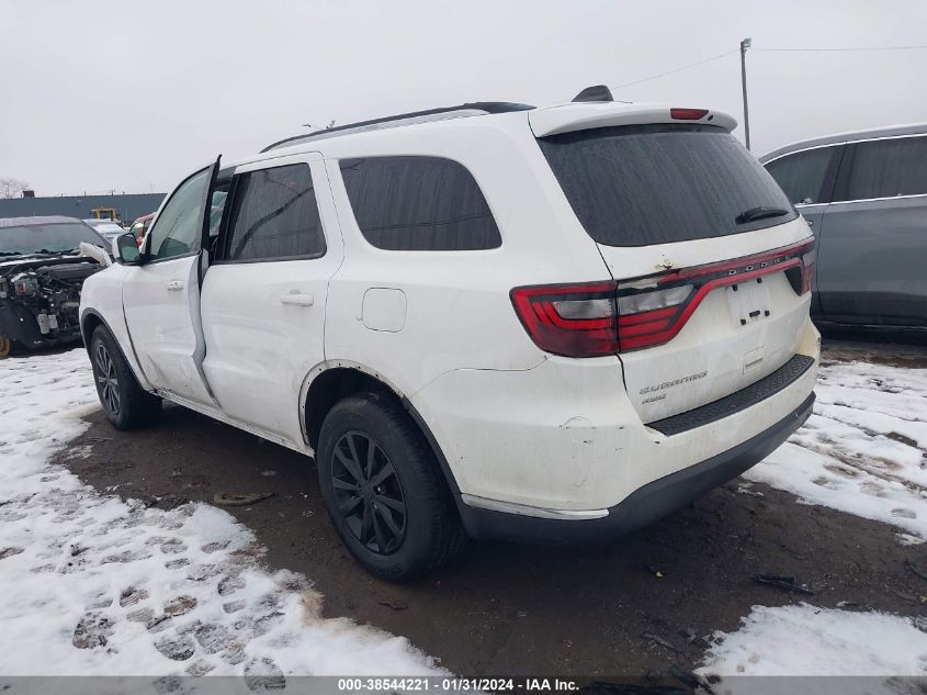 2016 DODGE DURANGO SXT - 1C4RDJAG5GC423081