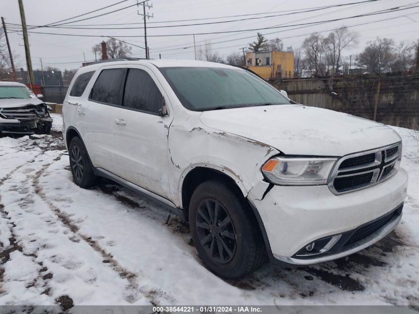 2016 DODGE DURANGO SXT - 1C4RDJAG5GC423081