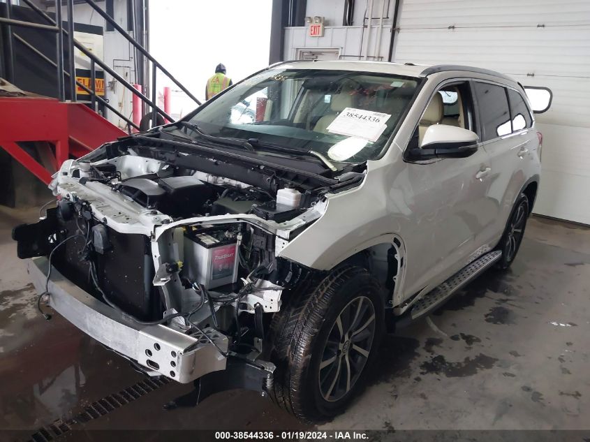2017 TOYOTA HIGHLANDER XLE - 5TDKZRFH4HS524504