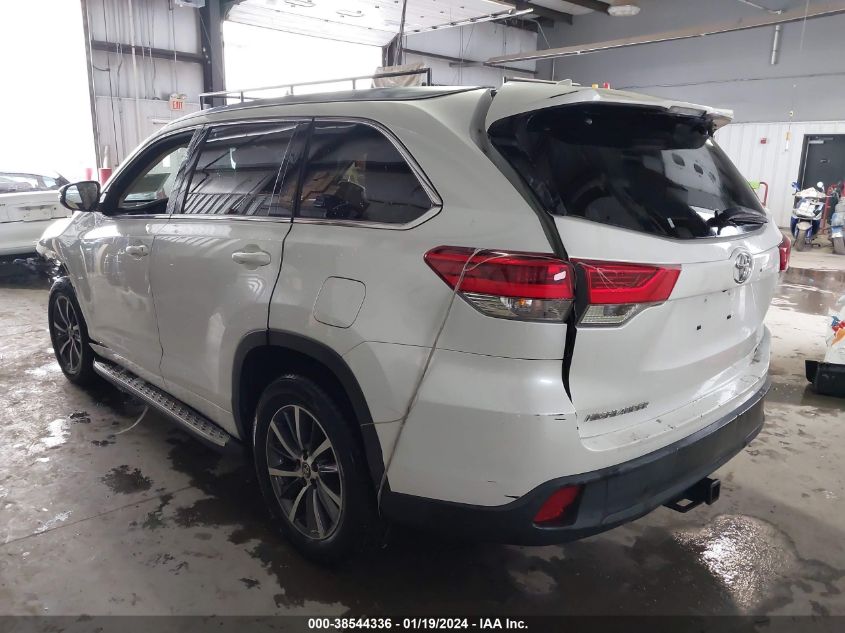 2017 TOYOTA HIGHLANDER XLE - 5TDKZRFH4HS524504