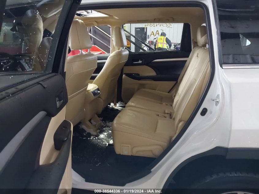 2017 TOYOTA HIGHLANDER XLE - 5TDKZRFH4HS524504