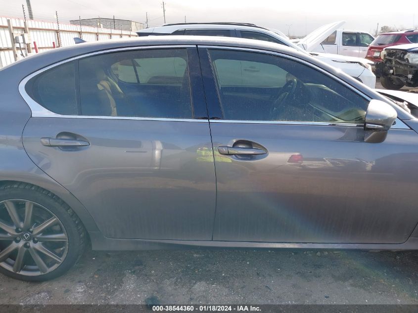 2013 LEXUS GS 350 - JTHBE1BL1D5016898