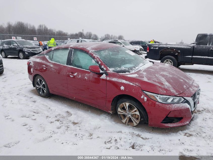 2022 NISSAN SENTRA SV - 3N1AB8CV0NY208383