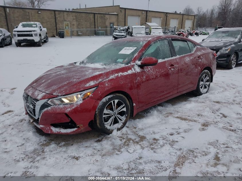 2022 NISSAN SENTRA SV - 3N1AB8CV0NY208383