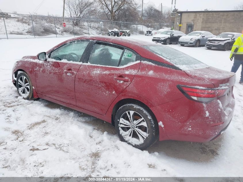 2022 NISSAN SENTRA SV - 3N1AB8CV0NY208383