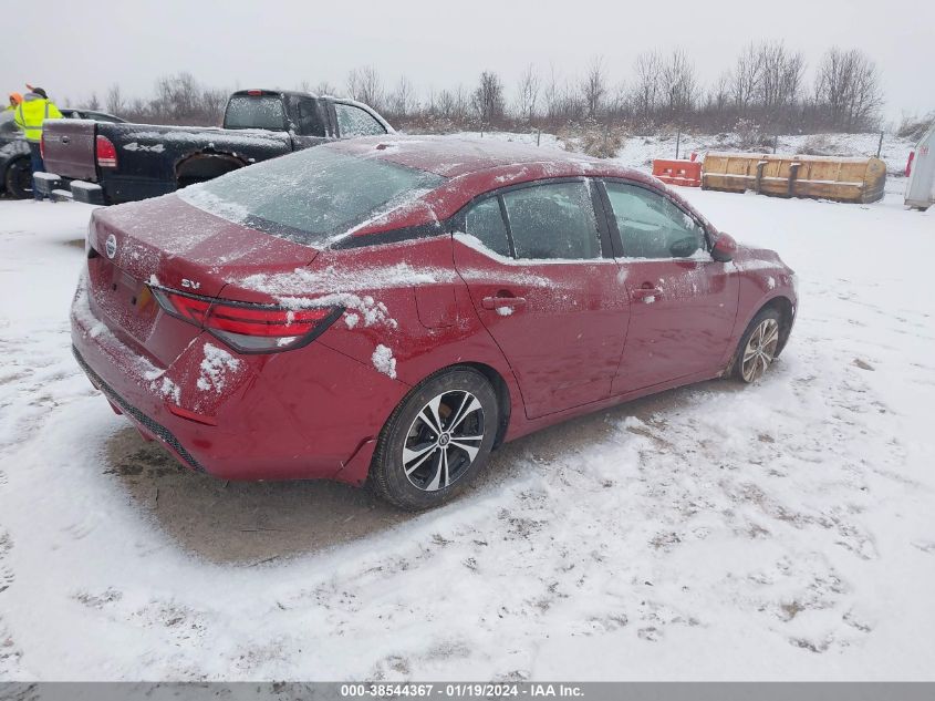 2022 NISSAN SENTRA SV - 3N1AB8CV0NY208383