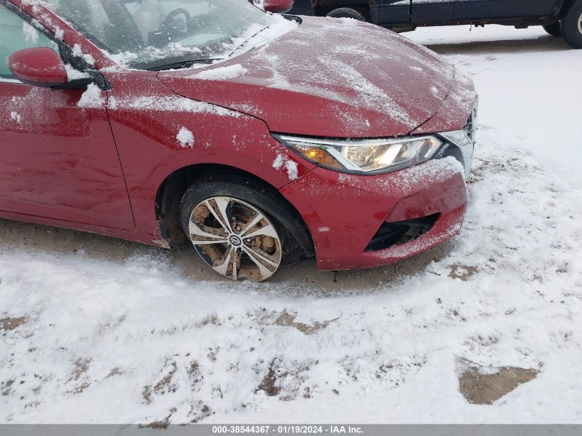 2022 NISSAN SENTRA SV - 3N1AB8CV0NY208383