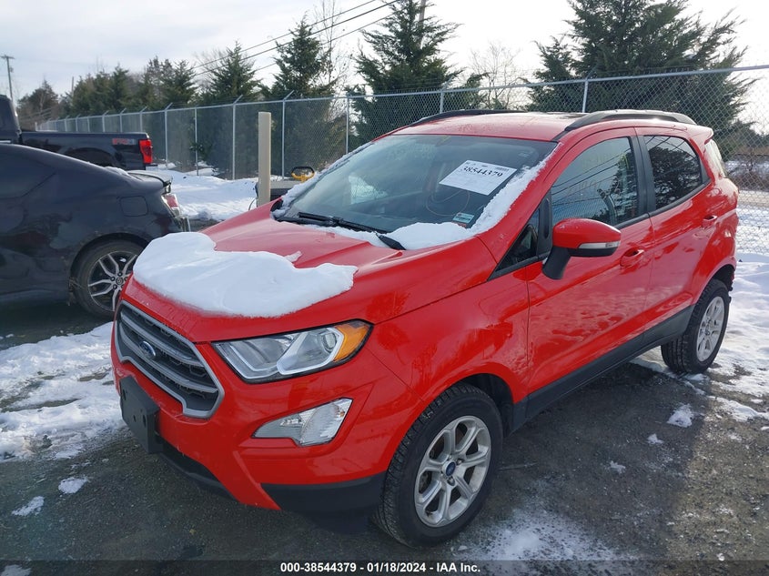 VIN MAJ6S3GL7LC357075 2020 FORD ECOSPORT SE