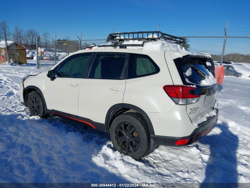 2019 SUBARU FORESTER SPORT - JF2SKAPC1KH400809
