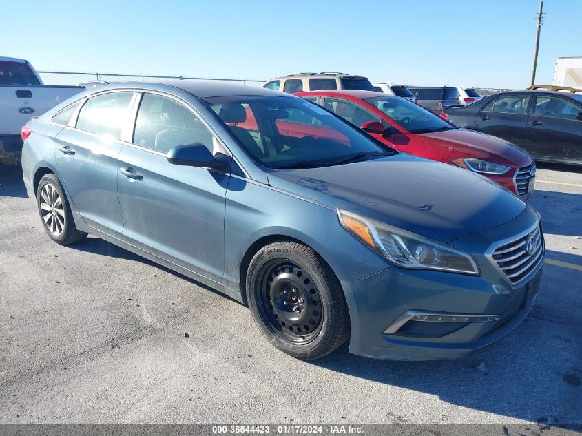 2015 HYUNDAI SONATA SE - 5NPE24AF7FH221133