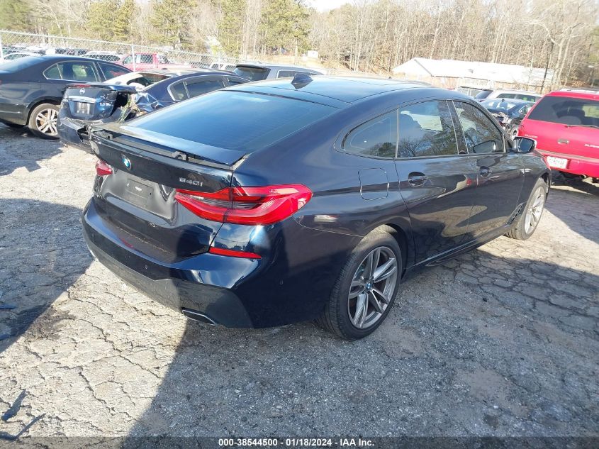 2019 BMW 640I GRAN TURISMO XDRIVE WBAJV6C56KBK08940