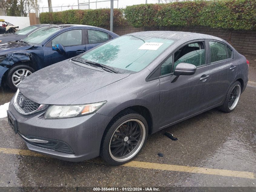 2014 HONDA CIVIC LX - 19XFB2E59EE063729