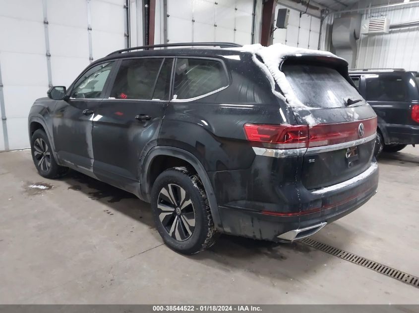 2024 VOLKSWAGEN ATLAS 2.0T SE - 1V2LR2CA2RC513747