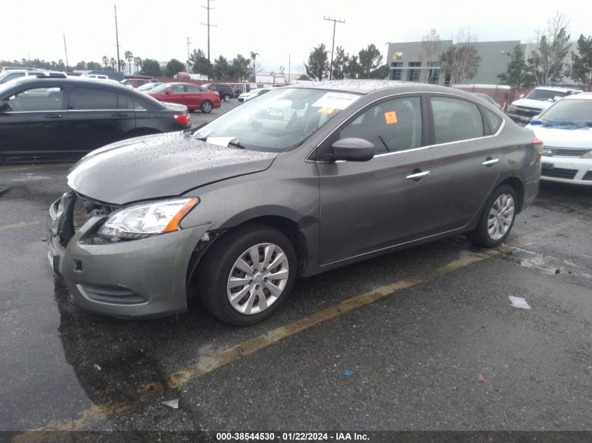 2015 NISSAN SENTRA S/SV/SR/SL - 3N1AB7AP6FY270290